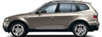 خوروی مدل BMW X3 25i (2006-2009) 2500cc BMW X3 25i (2006-2009) 2500cc